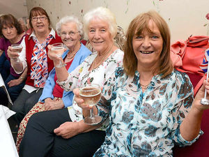 Supporting image for story: Market Drayton over-60s club raises a toast for Queen