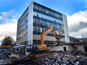 Supporting image for story: Demolition work starts on former Walsall police station