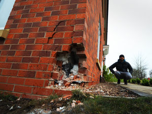 Supporting image for story: Family’s plea for crash barrier after car rams house causing damage