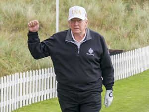 Supporting image for story: Donald Trump a ‘little busy’ to attend his granddaughter’s LPGA Tour debut