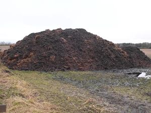 Supporting image for story: Where there's muck . . . find out how this huge pile of manure will benefit cancer patients in Shropshire 