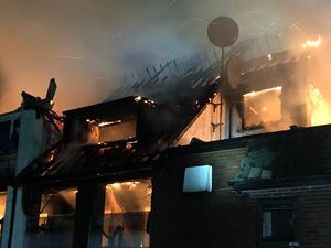 Supporting image for story: Fire rips through former golf clubhouse in Birmingham 