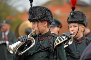 Shrewsbury remembrance parade 2024