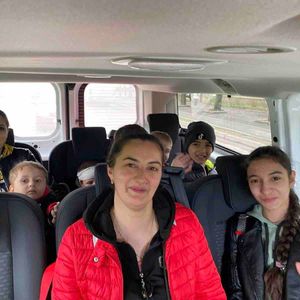 Alona and Zarina with their children