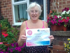 Supporting image for story: Olive branches out to raise cash for college