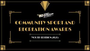 Logo for the Community Sport and Recreation Awards: Youth Edition 2025