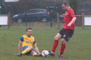 Action from Knighton Town Reserves' win