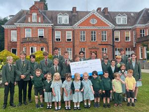 Supporting image for story: School pupils and staff raise thousands of pounds for Shropshire children's hospice