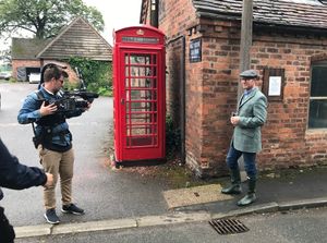Petter Solberg in Shrewsbury