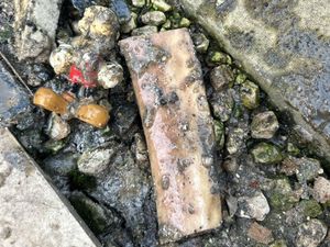 The Mickey Mouse toy that made its way through the sewers and was found by Severn Trent.