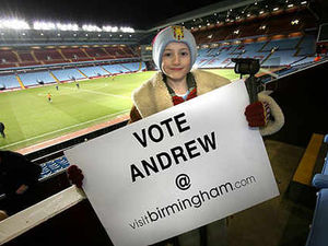 Supporting image for story: Andrew's goal is to be voice of football
