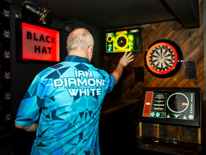 Supporting image for story: Bullseye for Brum as city's first undergroud darts bar launches - with pictures
