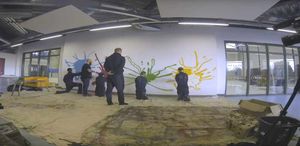 Youngsters lend a hand