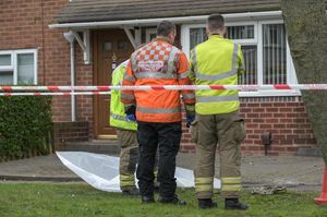 Firefighters in Sneyd Lane in Bloxwich. Photo: SnapperSK