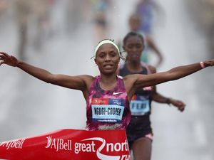 Supporting image for story: Mary Ngugi-Cooper and Abel Kipchumba make it Kenyan double at Great North Run