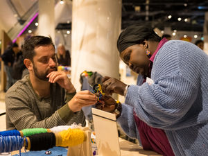 Supporting image for story: Handmade gifts a personal touch for each athlete at Games