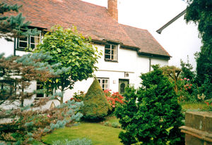 The house prior to development 