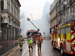 Supporting image for story: Glasgow shocked as fire ‘like the Blitz’ guts building next to Central station