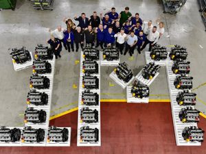 Supporting image for story: Magic million as JCB engine production milestone is marked