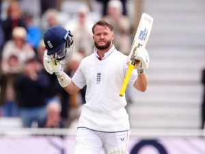 Supporting image for story: Ben Duckett hundred powers England into dominant position against Zimbabwe