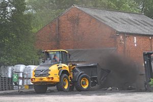 Clean up after a fire at James Durrans & Sons Group 