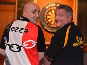 Supporting image for story: Sunday best for Black Country's top darts duo