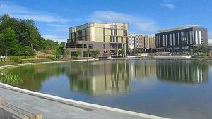 Part of Telford's Southwater development