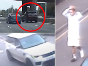 Supporting image for story: WATCH: CCTV shows Jack Grealish reversing into van, speeding and tailgating on M42
