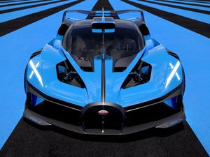 Supporting image for story: Bugatti Bolide brings 1,825bhp to the track
