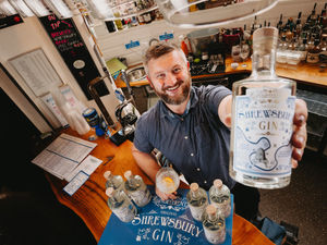 Supporting image for story: Newest Shrewsbury Gin has a distinct Shropshire honey flavour