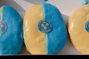 The new Shrewsbury Town doughnuts