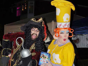 Supporting image for story: Captain Hook lightens up in St Georges
