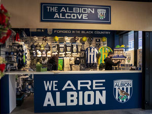 The new Albion Alcove store has already proved to be a big hit in West Bromwich. Photo: WBA