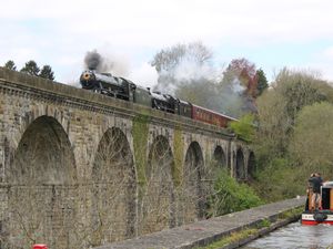 Supporting image for story: Traditional road and rail transport captured by photographers in Chirk