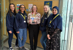 whg's main office at Hatherton Road, Walsall is one of the venues signed up to the breastfeeding friendly scheme.