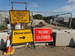 Supporting image for story: Walsall bridge work delayed for two months