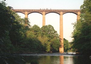 Pontcysyllte aqueduct is a jewel of the entire canals system and is part of a World Heritage Site