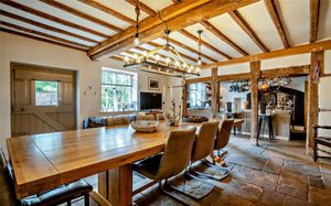 Inside Bletchley Manor near Market Drayton that has hit the market with a guide price of £995,000. Picture: Rightmove/Savills