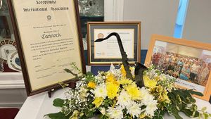 SI Cannock's Charter was displayed at the event.