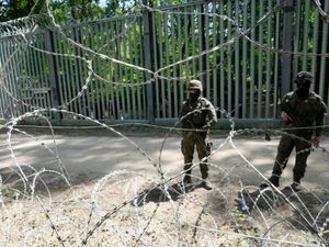 Supporting image for story: Poland’s military says soldier stabbed at the border with Belarus has died