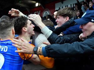Supporting image for story: Singing in the rain - Analysis of in-form Shrewsbury Town’s victory at Accrington Stanley