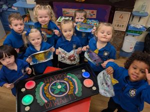 Supporting image for story: Diwali celebrated by Little Trinity Nursery