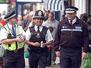 Supporting image for story: Police chief gets out and about