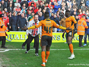 Supporting image for story: Walsall football fan who ran onto pitch given three-year ban