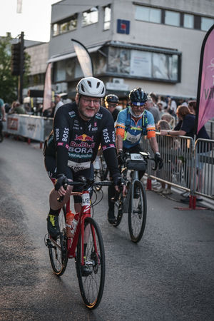 60-year-old David Robinson, from Ellesmere, took on the Vätternrundan. Photo: ScandiCapture