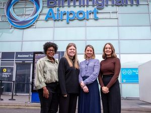 L-R is Natalie Griffiths, Emily Heath, Jo Roberts, Charlotte McCann