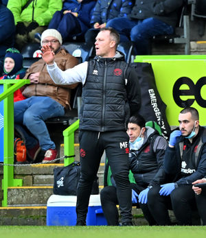 Walsall head coach Michael Flynn