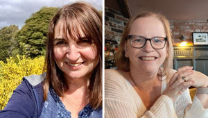 Chantal Whitting, 64, from Church Stretton and Caroline Gallacher, 49 from Shrewsbury.