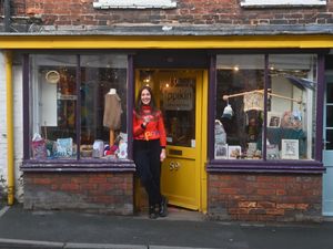 Supporting image for story: 'Thank you for every stitch, every smile and every story you shared' - Sadness for Molly as she calls it a day on Much Wenlock yarn shop after seven years