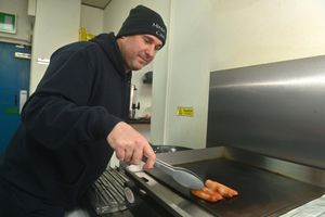 Ritchie Massey said he will probably give away close to 300 sandwiches on Saturday